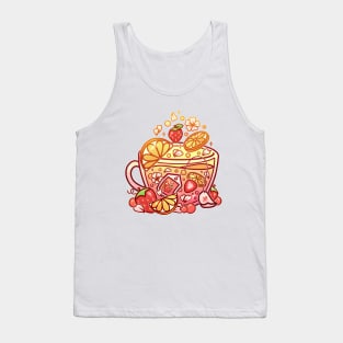 Strawberry Lemonade Teacup Tank Top